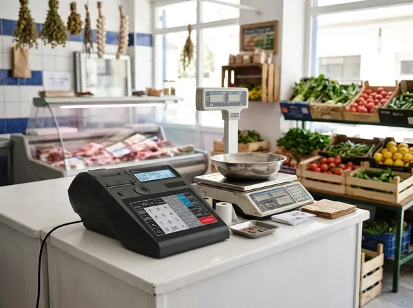 Η ταμειακή ELIO TOUCH σε Κρεοπωλείο, μανάβικο